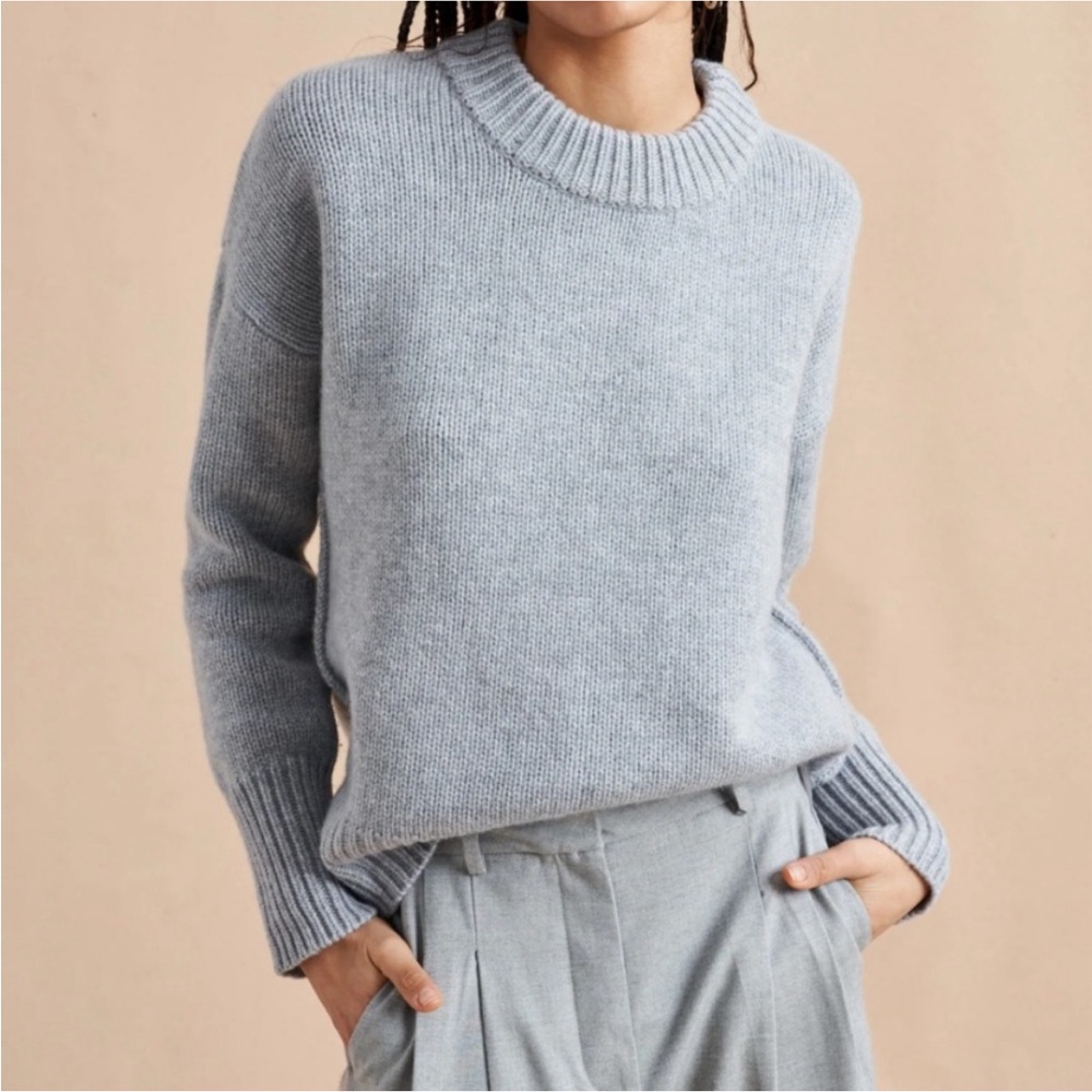 La Ligne Light Gray Sweater